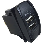 Wirthco Engineering Inc 20603 Rectangular Dual USB Port